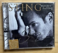 ORIGINAL STING Signed CD Cover "Mercury Falling" Autogramm in person