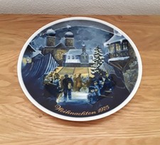 Sammelteller Royal Tettau Weihnachtsmarkt 4. Ausg. 1975