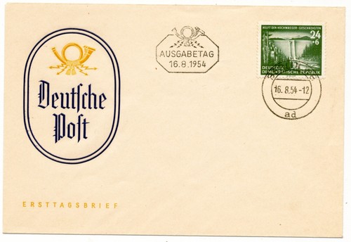 Ddr 1954 ersttagsbrief - ersttagsbrief,