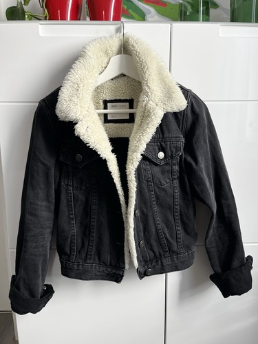 Asos jeansjacke teddy fell - jeansjacke, teddy-fell