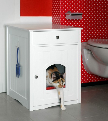 Katzenschrank für