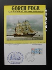 SBL Bundesmarine GORCH FOCK Segelschulschiff - 65. AAR MARINESCHIFFSPOST 50 1982