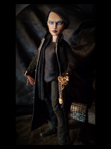 Monster high puppe ooak - monster,