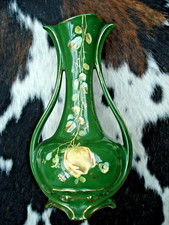 Orig. Floraler Jugendstil Vase Art Nouveau Vase um 1900 Jugendstilvase Keramik
