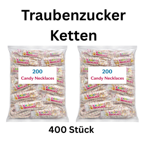 400x traubenzucker ketten - traubenzucker,