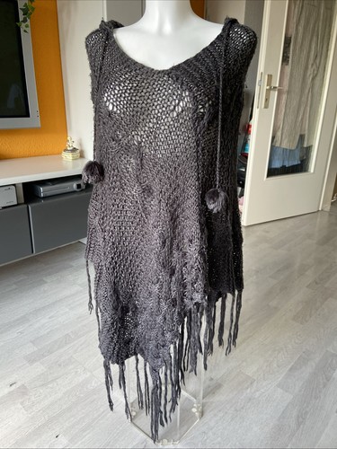 Damen mädchen strick poncho - damen,
