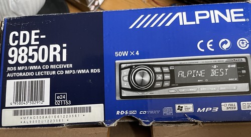 Alpine cde 9850ri neu - neu,, nos