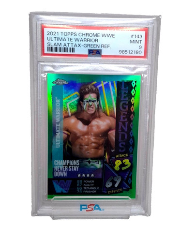 Topps 2021 chrome wwe ultimate - topps,