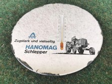 Alter HANOMAG SCHLEPPER SPIEGEL THERMOMETER