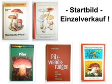 verschiedene Bücher zum Thema Pilze - DDR - Einzelverkauf #sk