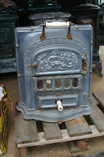 Gussofen Kanonenofen  Ofen Jugendstil Art Deko Loft Laupheim Leuchtofen