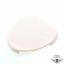 Saddlecloth beige white moped