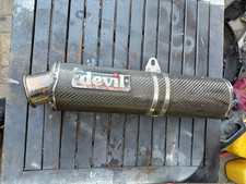 Suzuki GSXR 750 600 K1 K2 K3 Race Devil Carbon  Auspuff Sportauspuff