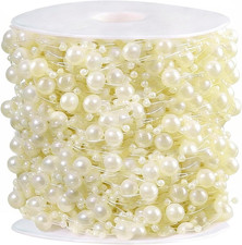 Perlenkette Deko 30m