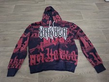 Yakuza Hoodie Herren Kapuzenpullover Pullover Sweatshirt HOB7022 Farbe Rot