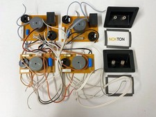 2 Stück / 4 Teile Canton Ergo 90 Frequenzweiche 3-Wege incl. Terminals - TOP!