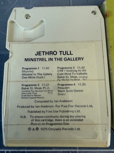 Jethro tull minstrel - in, the
