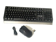 THE G-LAB TUNGSTEN Tastatur und Maus RGB Licht Französisch Gebraucht Gut R1686