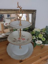 Porzellan etagere stöckig - etagere,, 3-stöckig