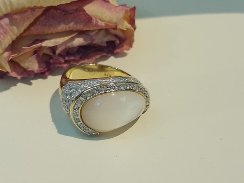 Ring silber 925 vergoldet - 925,