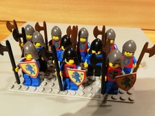 lego castle figuren konvolut, 80er Jahre, 11 Soldaten 