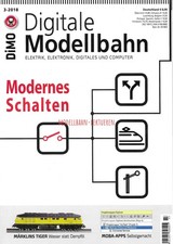 Digitale Modellbahn DIMO 3.2018 - MODERNES SCHALTEN - Neuwertig
