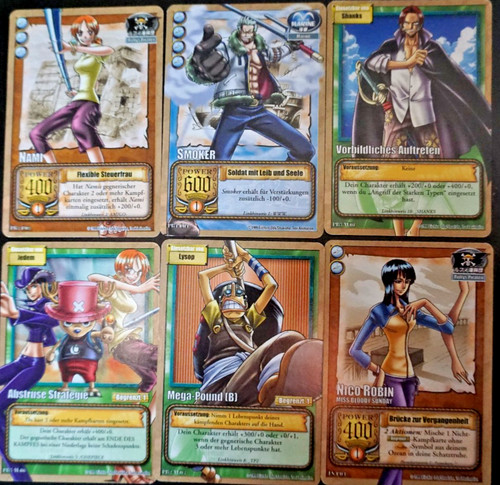 One piece karten 1999 - one,