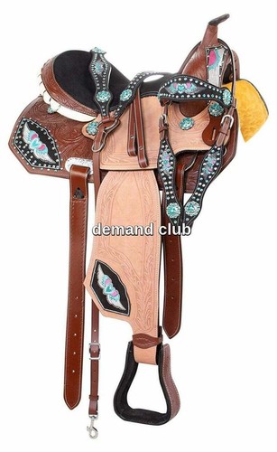 Western ledersattel pferd - western,