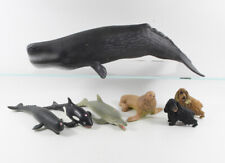 Sammlung Tierfiguren === 7 x Tiere Seetiere Hunde Wal Delfin Maia Borges