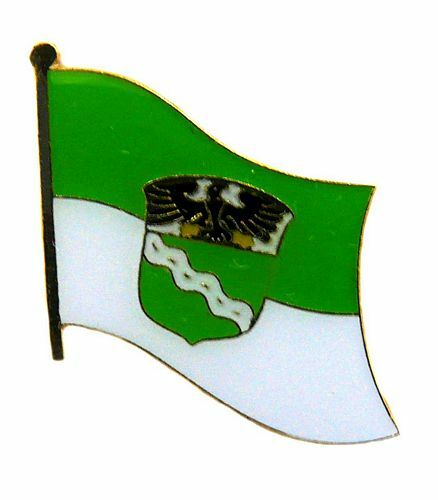 Flaggen pin fahne - pin, rheinprovinz