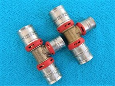 2 x T-Stücke 26x20x26 Alpex, Conel, Cosmo Connect