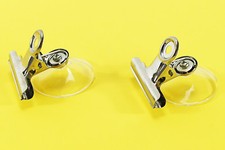 NOTIZHALTER 2 X METALLKLAMMERN