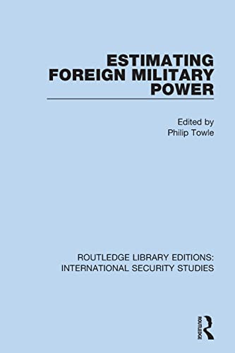 Estimating foreign military - estimating,