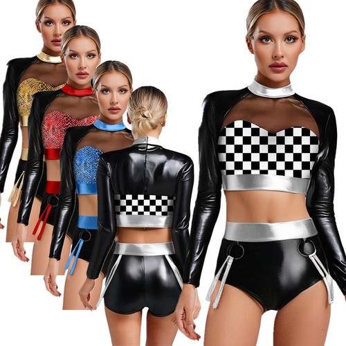 Damen metallic cheerleader - metallic,