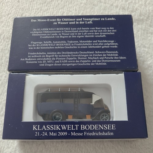 Oldtimer bus modellauto 87 - bus,