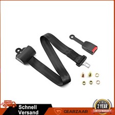 2-Punkt Sicherheitsgurt Beckengurt Automatik Bandschloss Anschnallgurt Auto Ljwq