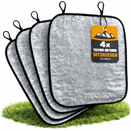 Outdoor alu sitzkissen - 4x,
