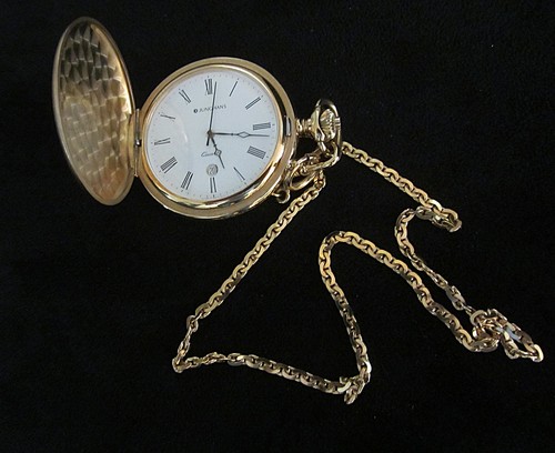 Junghans taschenuhr kette - taschenuhr, m.kette