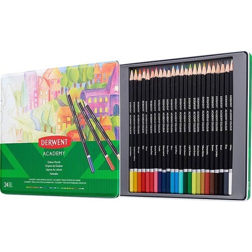 24x derwent academy colour - 24x,