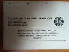Orig. Ersatzteilliste Steyr Frontlader Spare Part Catalogue Schlepper Traktor Ki