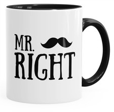 Kaffee-Tasse Mr Right Geschenk
