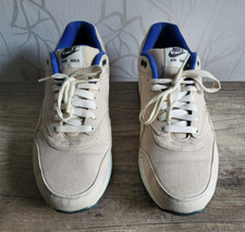 Nike Air Max 1 Premium Classic Stone 512033-040 Sneaker Schuhe Hyper-Blue Gr. 44