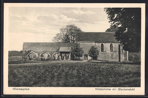 Himmelpfort klosterruine mit - himmelpfort,,