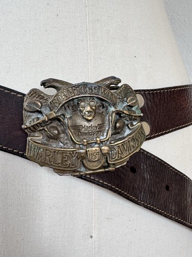 Vtg harley davidson - vtg, leather