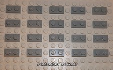 Lego Basic 20 Platten 1x2 neu-hellgrau #6225 #3023 NEUWARE