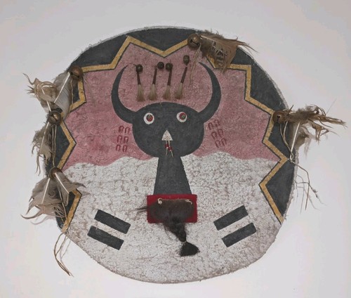 Indianer stil büffel bison - indianer,