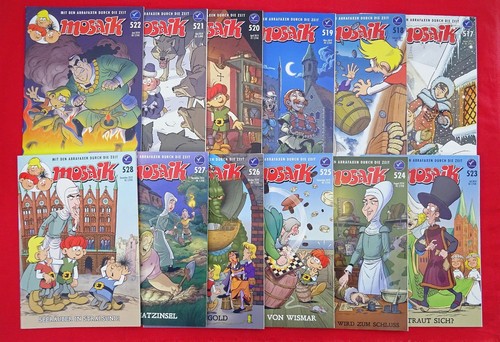 Mosaik 2019 jahrgang komplett - mosaik,