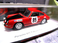 PORSCHE 911 T Coupe Rallye Monte Carlo 1969 #85 Buffum Behr RAR Spark 1:43
