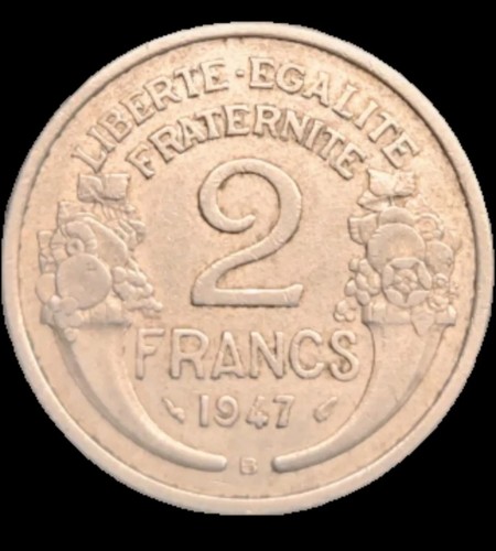 Francs 1947 - 2, b-