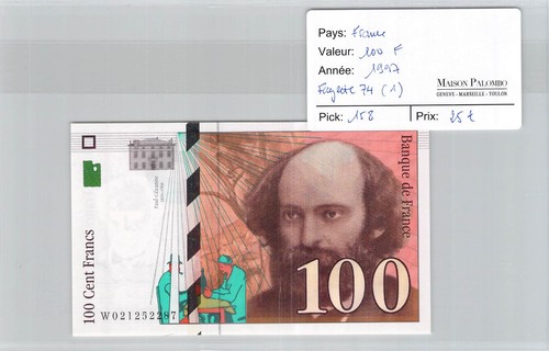 Schein frankreich 100 - frankreich,